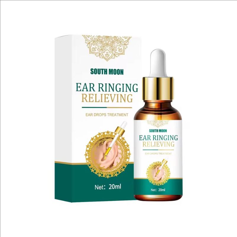 Ear Drops for Tinnitus Ear Ringing Relieving Deafness Ears Swelling Discharge Otitis Media Fluid Health Care 20ml