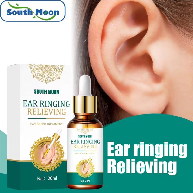 Ear Drops for Tinnitus Ear Ringing Relieving Deafness Ears Swelling Discharge Otitis Media Fluid Health Care 20ml