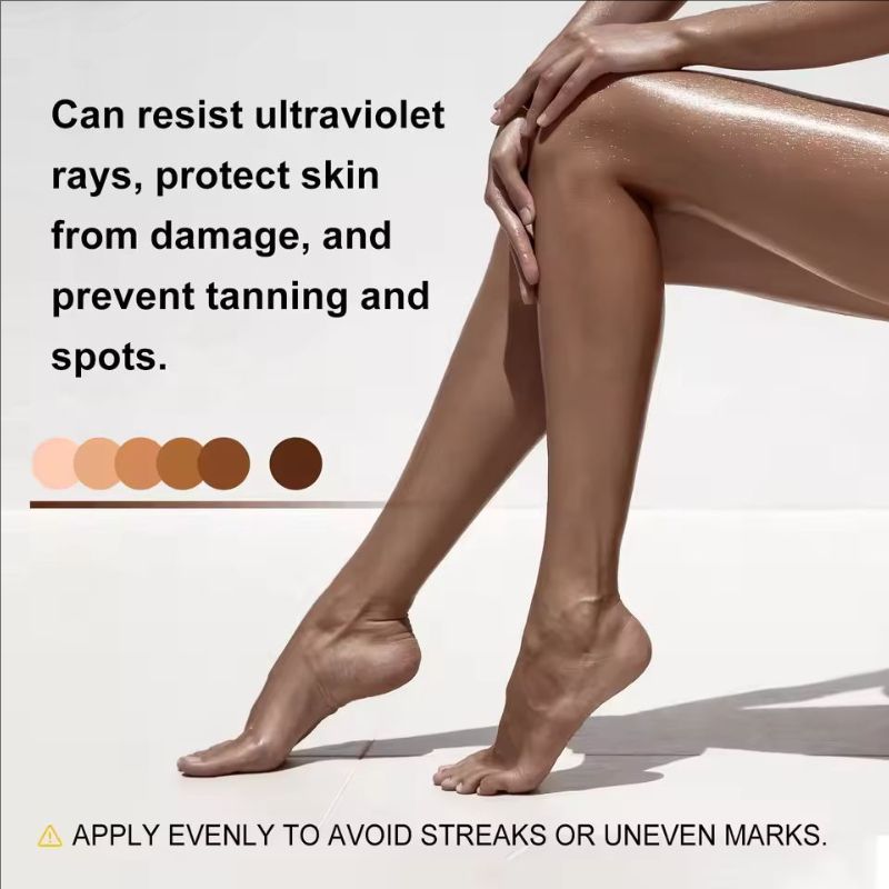 Body Self Tanning Mousse Intensive Brown Boosting Summer Sunscreen Repair Sunburn Sunbath Protection Fake Tan Accelerator Spray