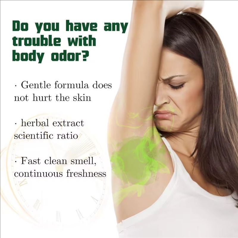 Underarm Sweat Deodor Cream Refreshing Antiperspirant Removes Armpit Body Odor Sweaty Lasting Aroma Deodorant Care