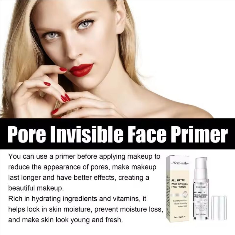Face Makeup Primer Base Concealer Oil Control Light Weight Keep Bright Under Foundation Improve Moisturize Invisible Pore Primer