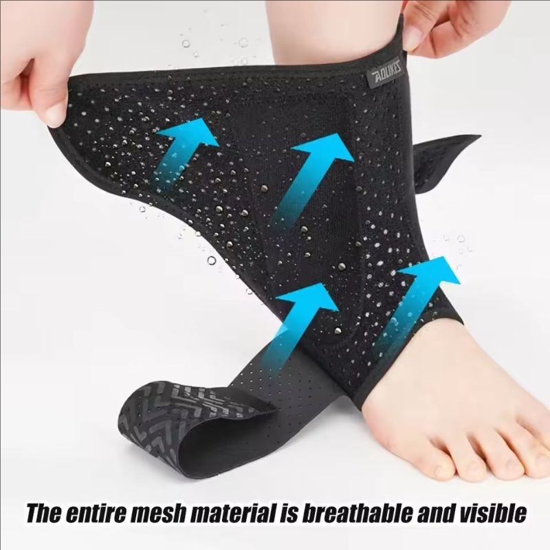 1PC Ankle Brace Support For Women Men Basketball Soccer, Adjustable Athletics Achillies Tendon Ankle Compression Sleeve Wrap