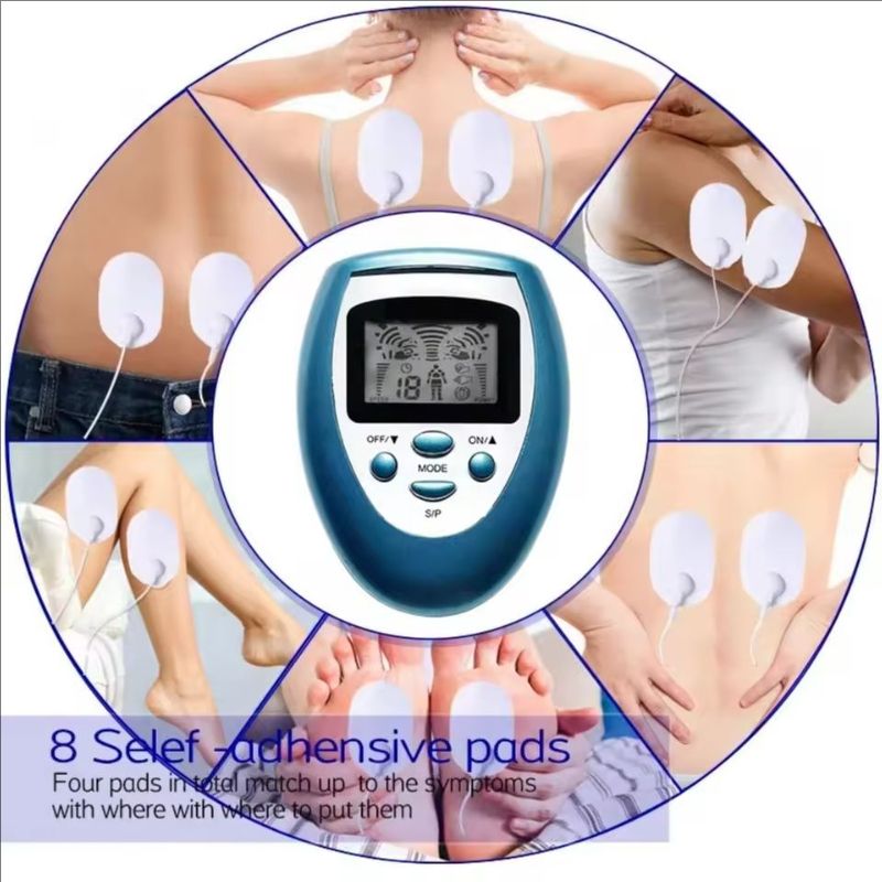 Micro Current Body Electric Massager 8 Modes Multi-Function Electric Massager With LED Display Meridian Massager For Full Body