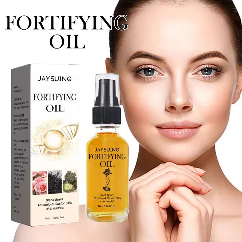 Rosehip & Castor Essential Oils Black Seed Skin Nourish Facial Moisturize Firming Repair Face Care Nourishing Fortifying Oil