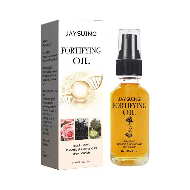 Rosehip & Castor Essential Oils Black Seed Skin Nourish Facial Moisturize Firming Repair Face Care Nourishing Fortifying Oil