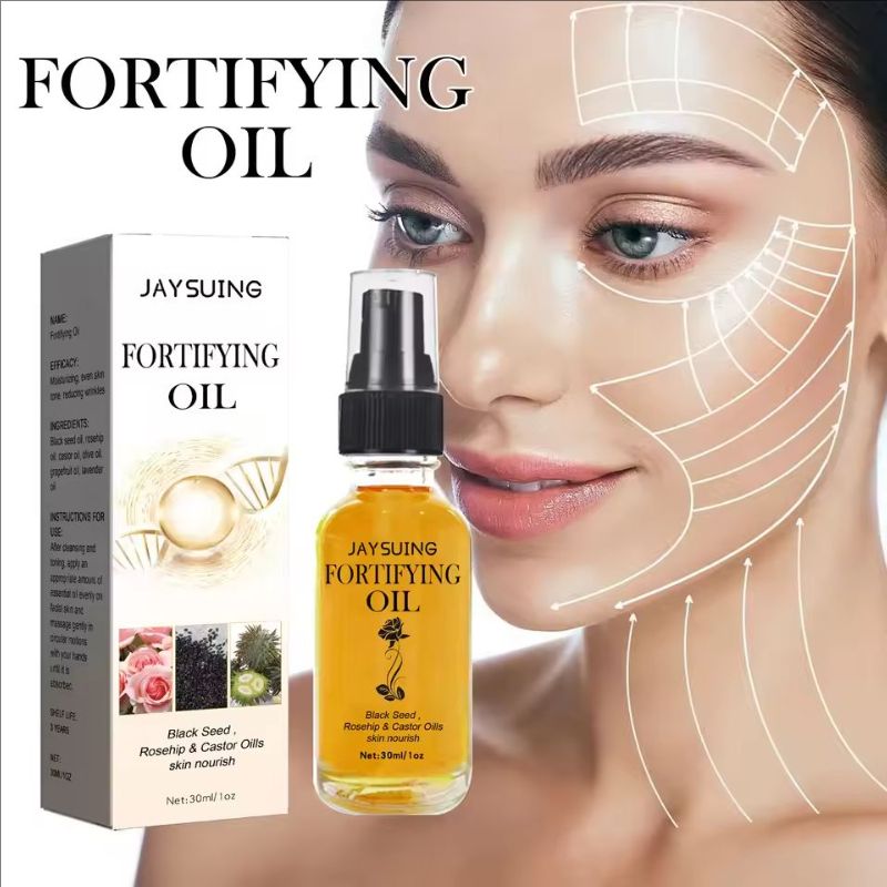 Rosehip & Castor Essential Oils Black Seed Skin Nourish Facial Moisturize Firming Repair Face Care Nourishing Fortifying Oil