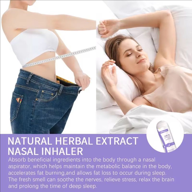 Shaping Nasal Inhaler Lose Weight Slimming Detox Relief Insomnia Flat Tummy Fat Burning Firming Breathing Refreshing Nose Care