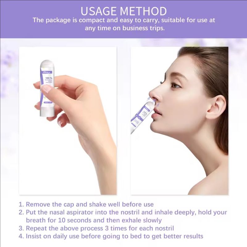 Shaping Nasal Inhaler Lose Weight Slimming Detox Relief Insomnia Flat Tummy Fat Burning Firming Breathing Refreshing Nose Care