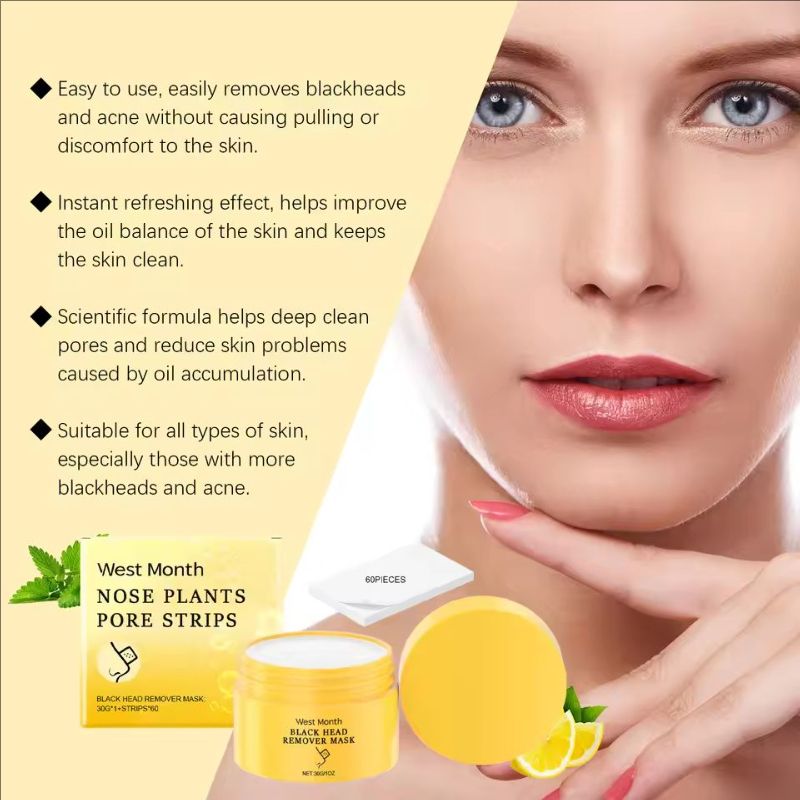 Deep Cleansing Pore Strips Peel Black Dots Whitehead Purifying Brighten Firming Oil Control Hydrate Blackhead Removal Nasal Mask