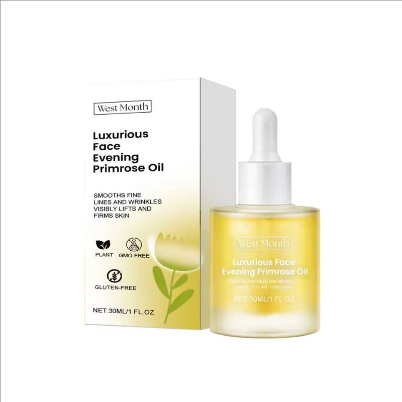 Evening Primrose Oil Deeply Nourishing Smooth Fine Lines Wri-nkles Removal Reduce Dryness Anti-Ag-ing Repairing Facial Essence