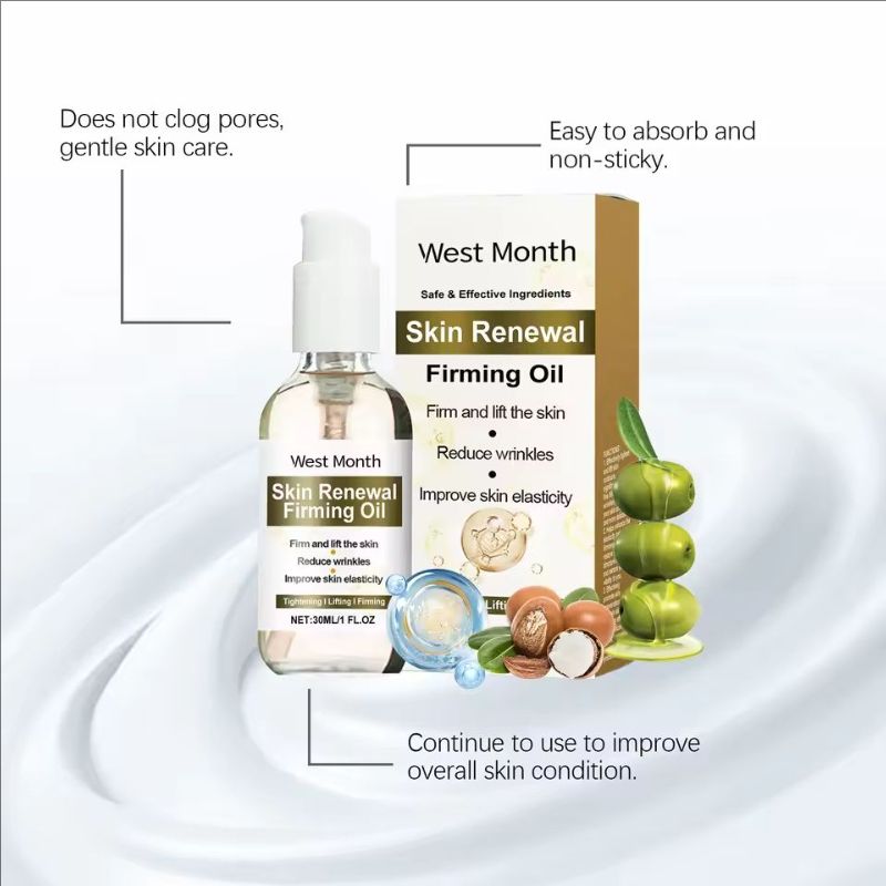 Firming Skin Tightening Oil Anti Cellulite Smooth Moisturizing Lifting Shaping Softening Abdominal Belly Thigh Body Massage Oil