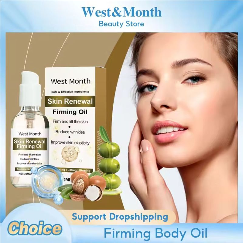 Firming Skin Tightening Oil Anti Cellulite Smooth Moisturizing Lifting Shaping Softening Abdominal Belly Thigh Body Massage Oil