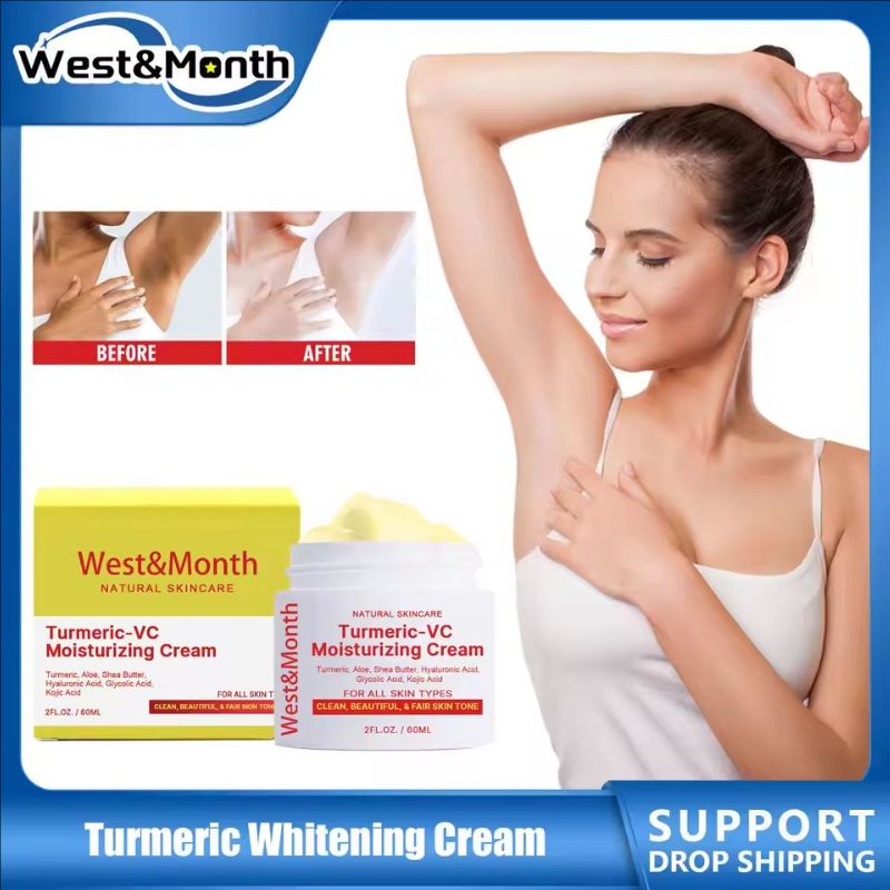 Body Whitening Cream Underarm Elbow Knee Legs Melanin Removal Darkness Lightening Fade Pigment Dark Spots Bleaching Care Cream