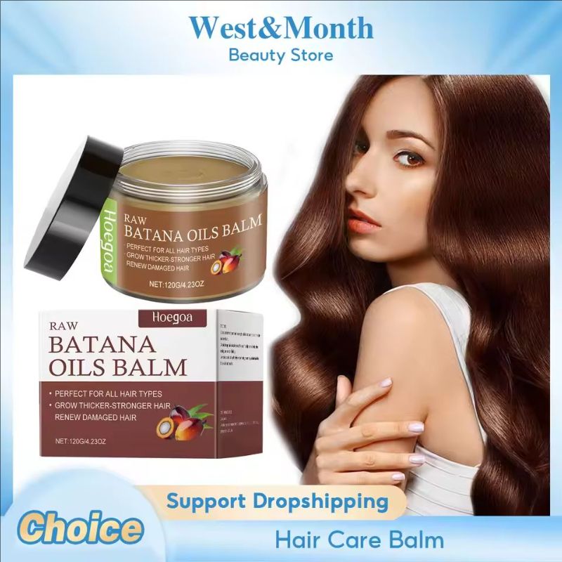 Batana Oil Hair Growth Eliminates Split Ends Prevent Hair Loss Break Thicker Smoothing Moisturize Repair Hair Massage Care
