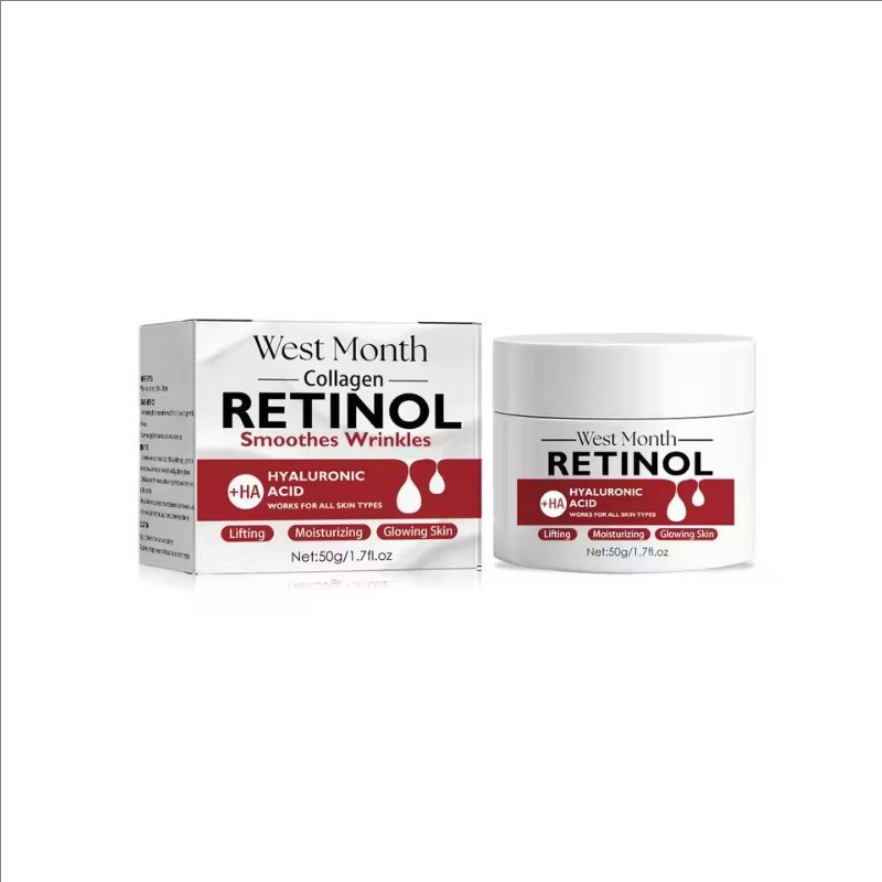 Retinol Wri-nkles Remover Cream Lifting Firming Reduce Fine Lines Smooth Brightening Skin Moisturizing Anti A-ging Facial Cream