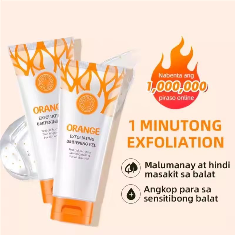 Orange Exfoliating Whitening Gel Orange Exfoliating Gel Scrub Face Whitening Whitening Lazy Cream For Face