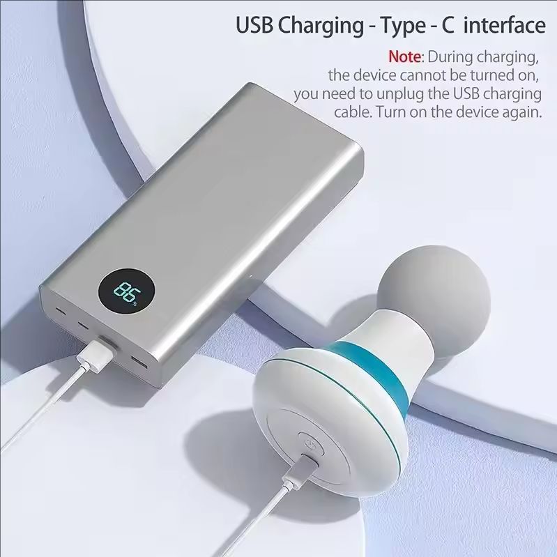 Handheld Muscle Massager Mini Massage Gun with 6 Adjustment Modes for Neck Shoulder and Back Massage to Relax the Body