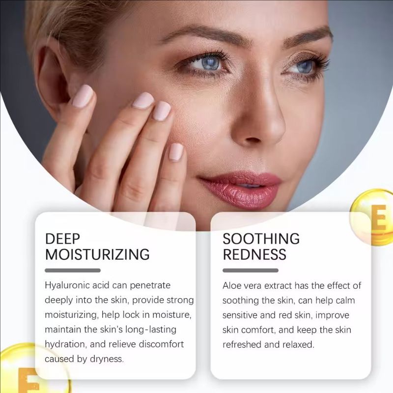 50g 345 Relief Cream Brightening Skin Hydrate Facial Reapir Blemishes Nourish Long Lasting Moisturizer Soothing Face Cream