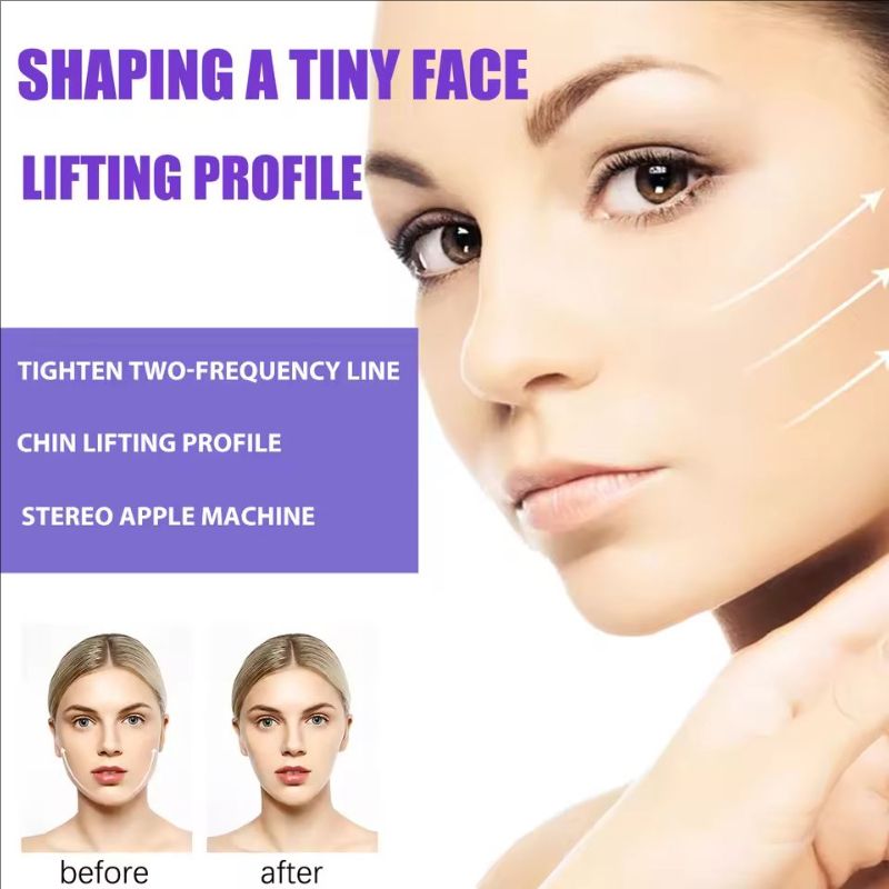 V Face Lifting Slimming Cream Firming Moisturizing Facial Contouring Chin & Jawline Tightening Massage Cream for Sagging Skin