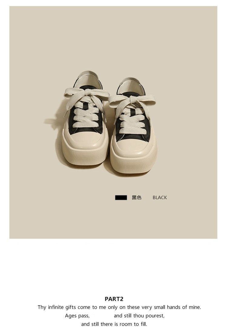 Women's Thick-Soled All-Match White Shoes Spring and Summer New Niche Low-Cut Square Toe Satin Casual Canvas Sneakers