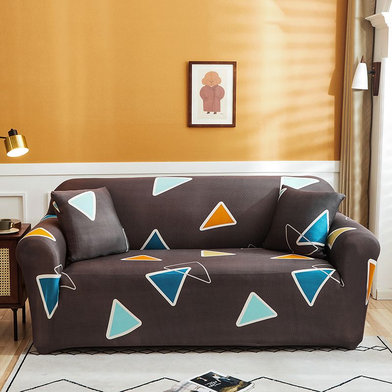 Sofa Slipcover Sofa Cover for 1/2/3/4 Seater Home Decor Stretch Fabric Pattern Elastic Chair Stretch  Elastic Sofa Covers