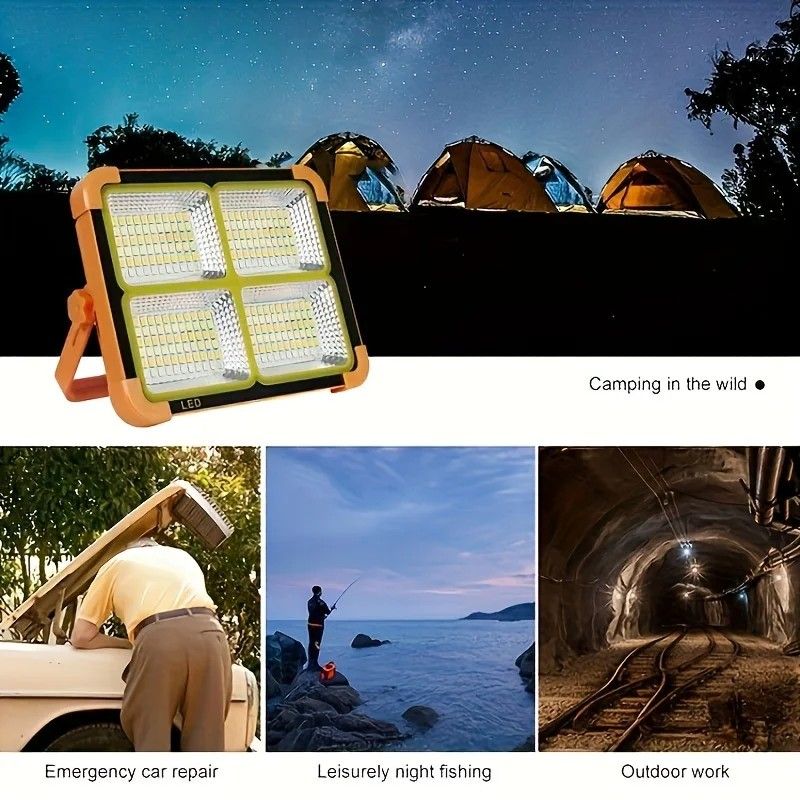 Solar Light Outdoor Solar Street Light Magnetic Attraction Function Multiple Light Source Adjustment Waterproof Design Wall Lights Built-in Hook for Garden Patio Garage