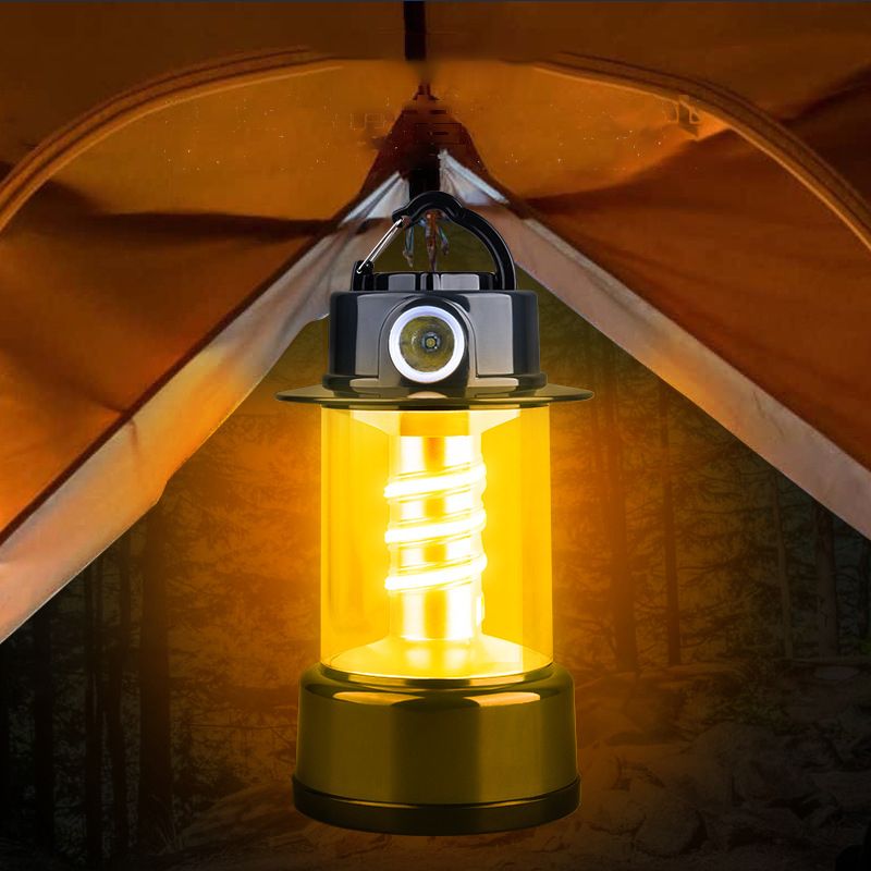 Multifunction Dual Light Sources LED Lamp Emergency Lighting Super Bright Rechargeable Flashlight High Bright Torch Bead Powerful LED Flashlight Long Range Tactical Flash light