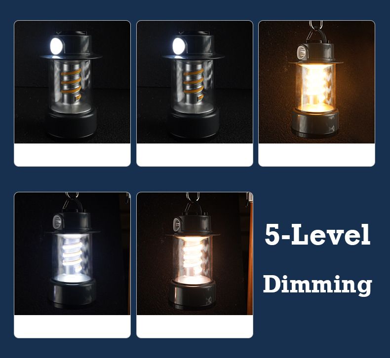 Multifunction Dual Light Sources LED Lamp Emergency Lighting Super Bright Rechargeable Flashlight High Bright Torch Bead Powerful LED Flashlight Long Range Tactical Flash light