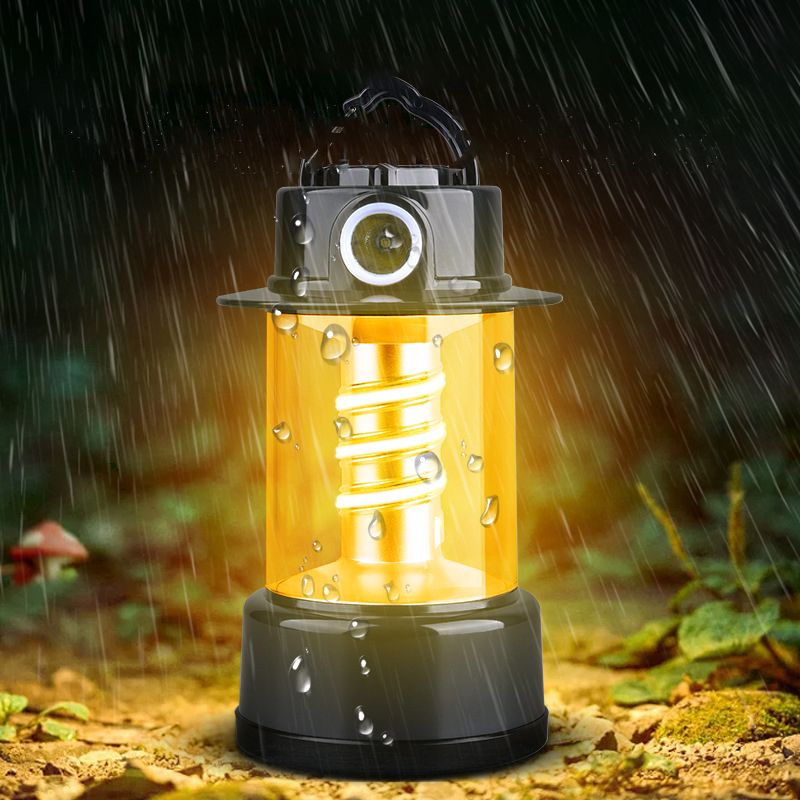 Multifunction Dual Light Sources LED Lamp Emergency Lighting Super Bright Rechargeable Flashlight High Bright Torch Bead Powerful LED Flashlight Long Range Tactical Flash light
