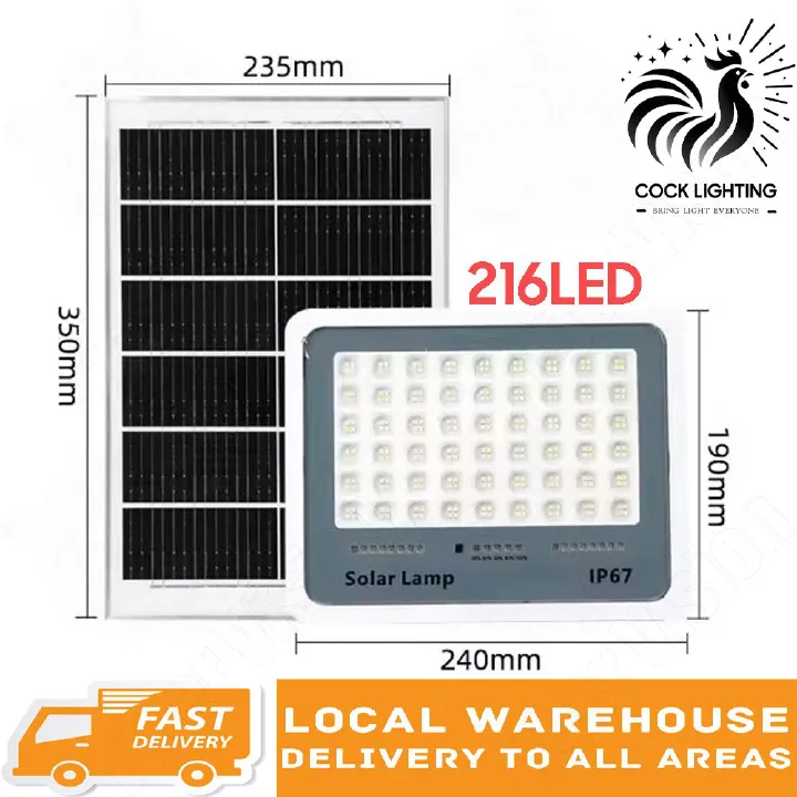 Solar Light Indoor/Outdoor Emergency Lights Remote Control Waterproof Rechargeable for Garden Street Landscape Spotlight Wall Energy Powered Flood Lamp