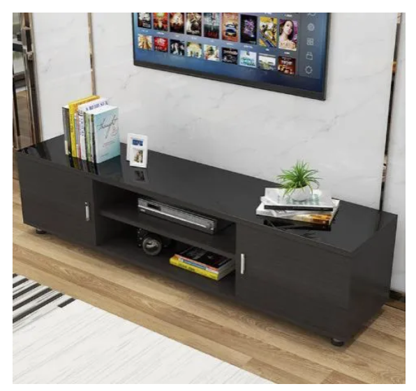 [EXCLUSIVE TV STANDS!!}  Elegant Modern Design for Stylish TV STAND, Fits Up to 55" TV.