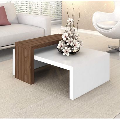 Modern Wooden Coffee Table with Storage | Stylish, Functional, and Space-Saving Coffee Table | Contemporary Wooden Design with Hidden Storage | Perfect for Living Rooms, Lounges, and Home Décor