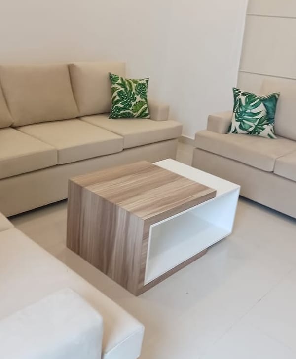 Modern Wooden Coffee Table with Storage | Stylish, Functional, and Space-Saving Coffee Table | Contemporary Wooden Design with Hidden Storage | Perfect for Living Rooms, Lounges, and Home Décor