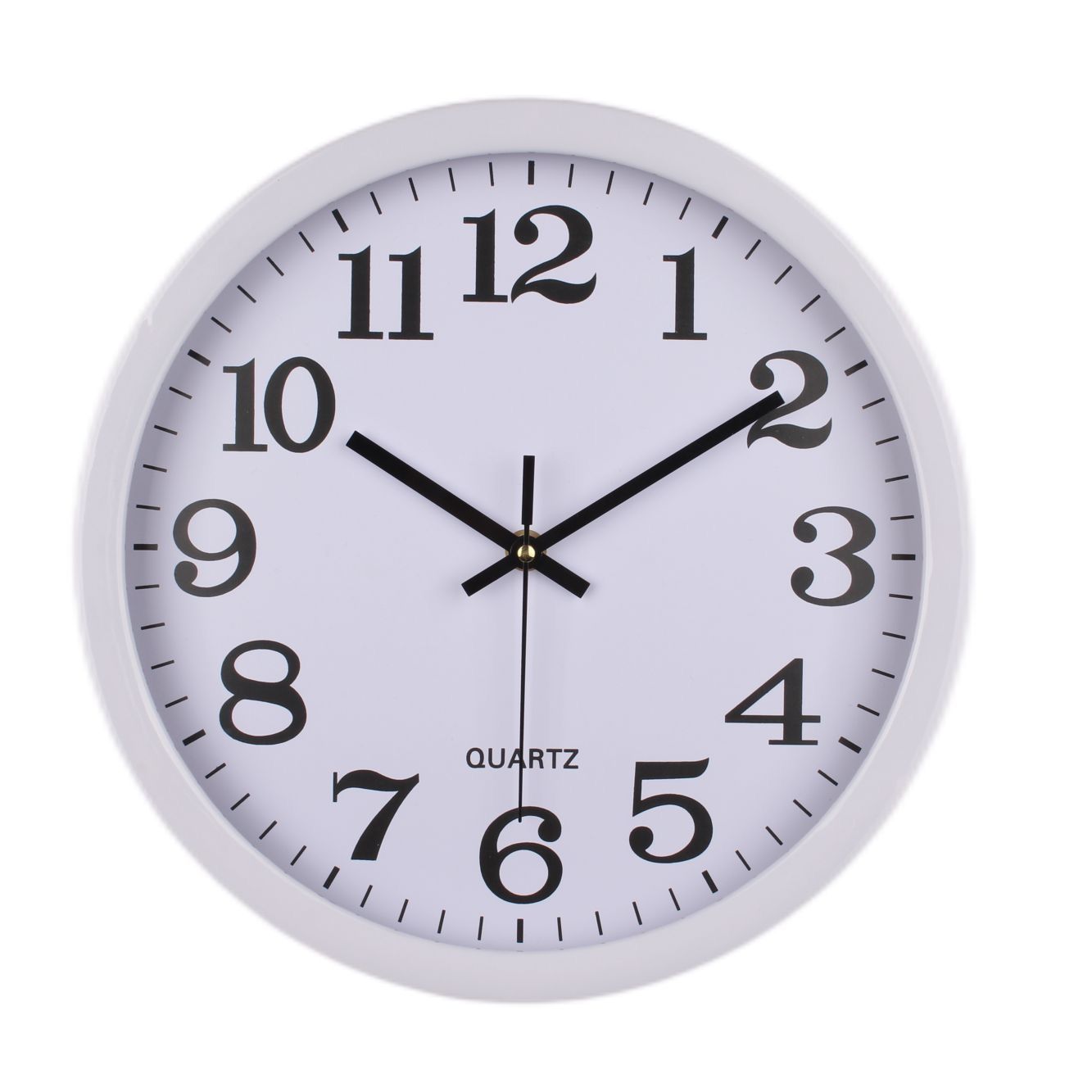 Living Room Bedroom Kitchen Decor Home Clocks Wall Clocks 8inch Silent Non Ticking Quartz Battery Operated Round Clock Easy to Read for Office Classroom School Home