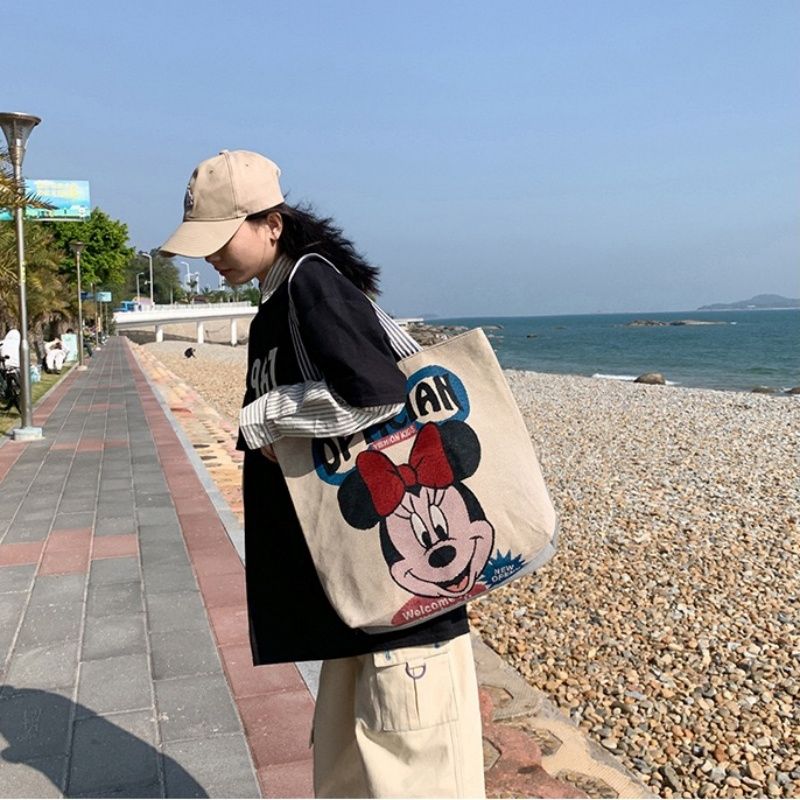 Women Casual Bags Fashion Shoulder Bag Large Capacity Tote Canvas Handbags