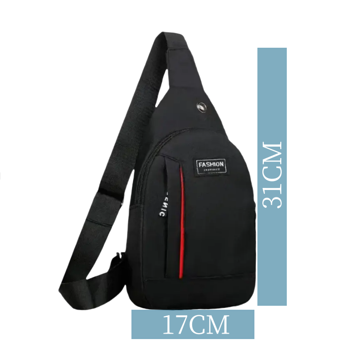 Outdoor sports shoulder bag men's corset Messenger bag fashion simple shopping men's bag Cross-Body Sling Bags