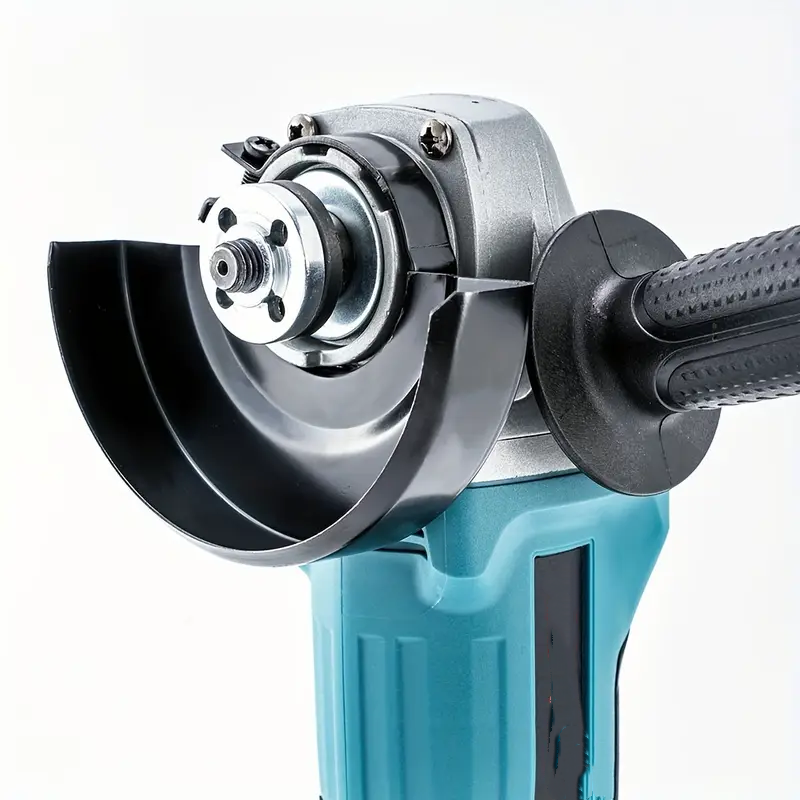 Wireless angle grinder 5 inches, 21V brushless electric grinding tool, equipped with 2 6.0 Ah batteries and charger, with a rotational speed of 10,000 revolutions per minute, a metal cutting, grinding