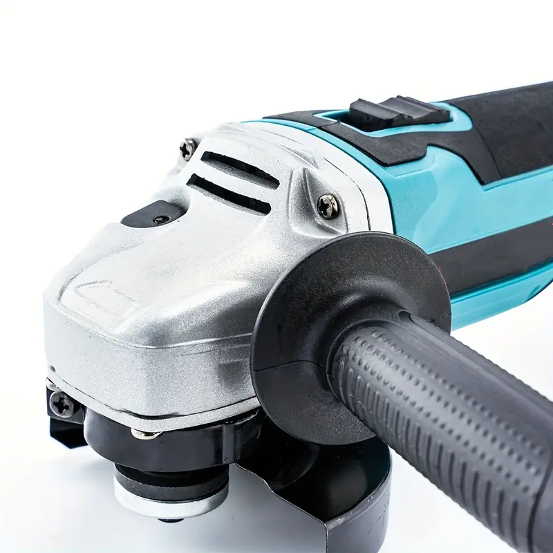 Wireless angle grinder 5 inches, 21V brushless electric grinding tool, equipped with 2 6.0 Ah batteries and charger, with a rotational speed of 10,000 revolutions per minute, a metal cutting, grinding
