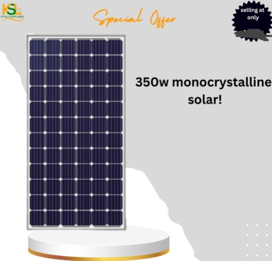 350W Solar Panel – Reliable High-Efficiency Green Energy for Home & Off-Grid Use, Buy 350W Solar Panel | Durable & Efficient Green Energy – Kilimall
