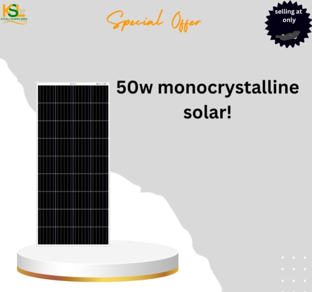 50W Solar Panel – Compact & Efficient Green Energy for Home and Outdoor Use, 50W Solar Panel – Compact & Efficient Green Energy for Home and Outdoor Use