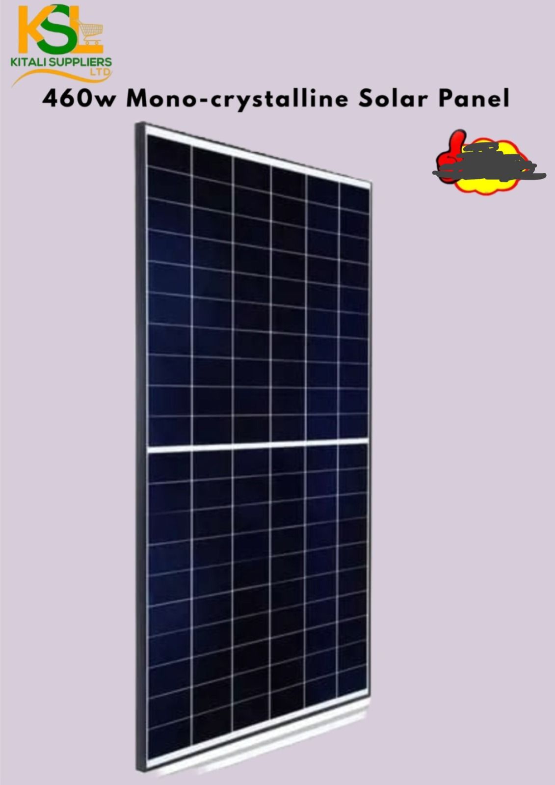 460W Solar Panel – High-Power Green Energy Solution for Home & Commercial Use, Buy 460W Solar Panel | Efficient & Durable Solar Power – Kilimall
