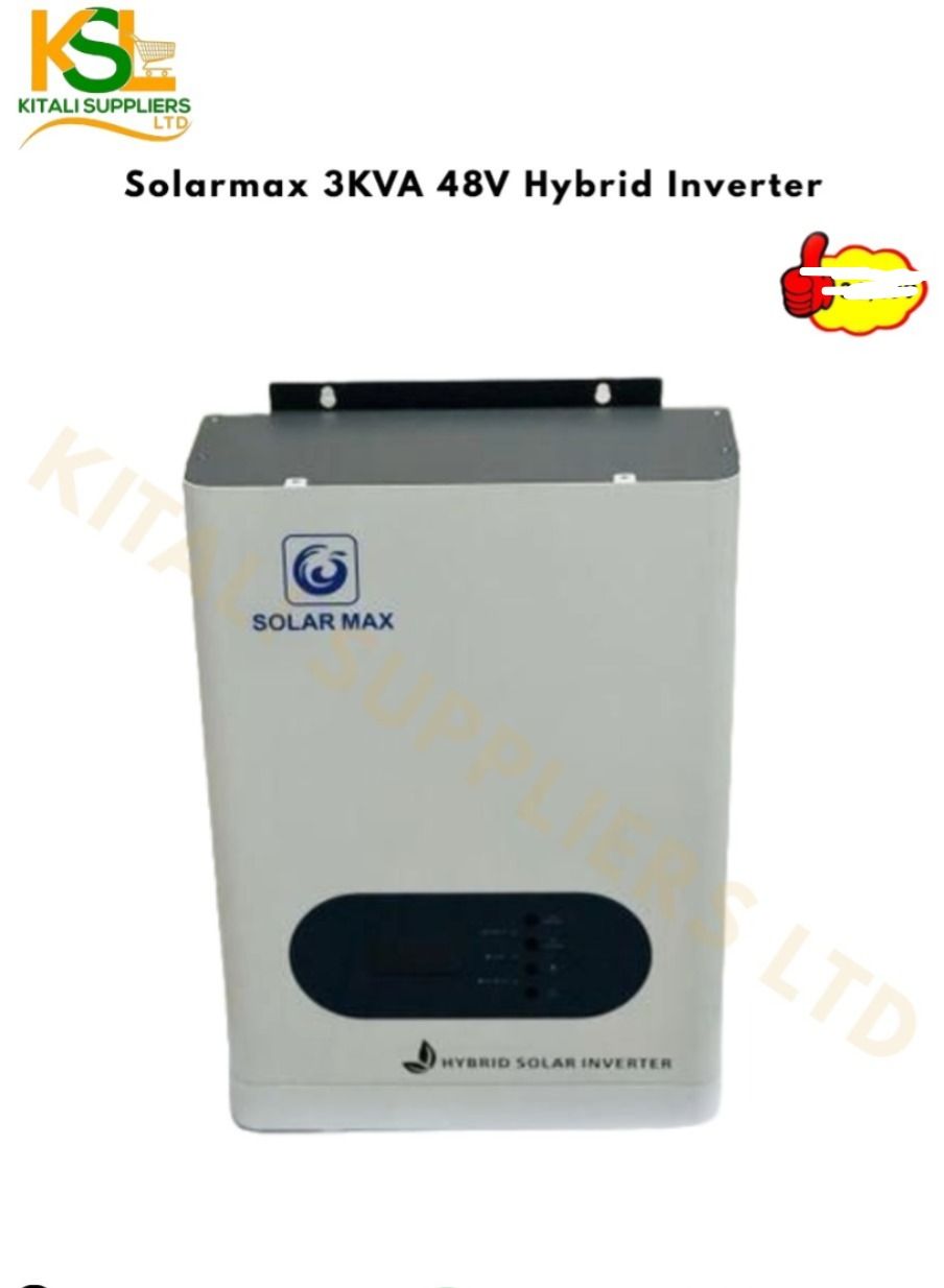 3kVA Hybrid Inverter – Solar-Compatible Pure Sine Wave Inverter with Built-In Charge Controller