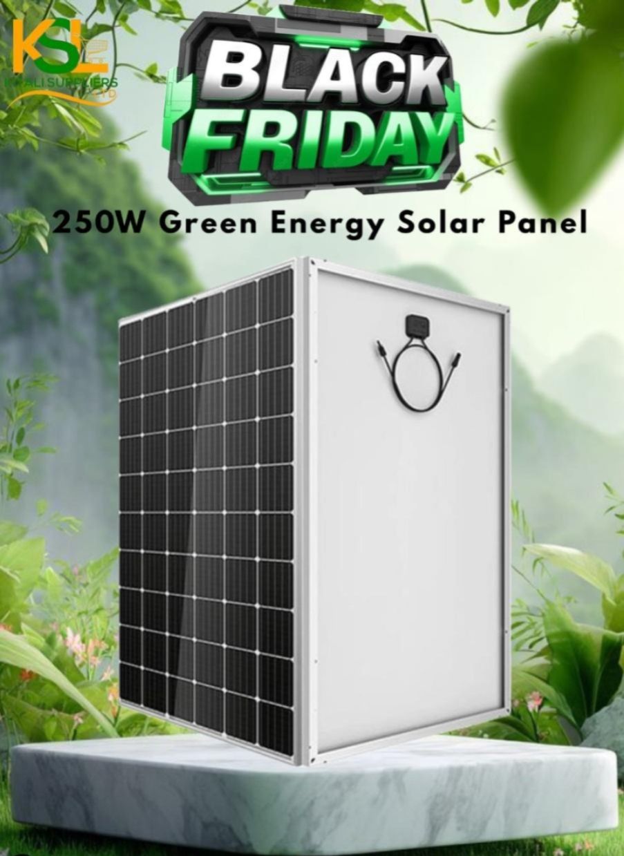 250W Solar Panel – High-Efficiency Green Energy for Home, Farm, and Off-Grid Power Systems