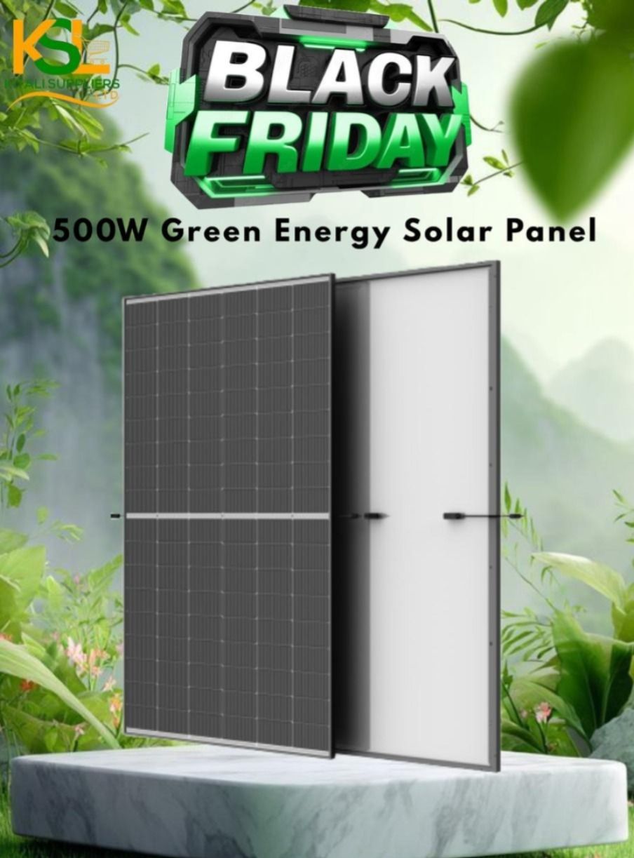 500W Solar Panel – Ultra High Power Green Energy for Home, Farm, Borehole & Industrial Systems