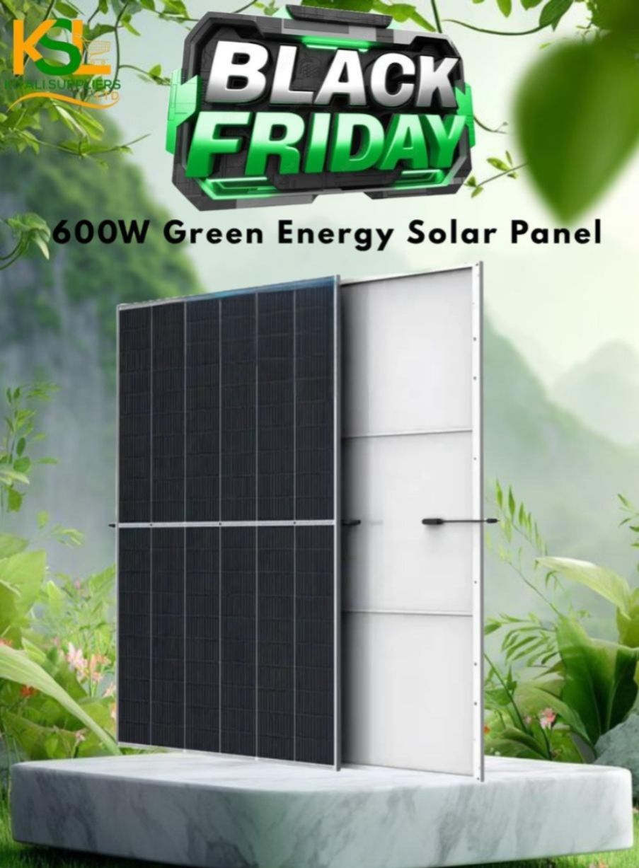 600W Monocrystalline Solar Panel – Ultra High-Efficiency Green Energy for Home, Farm & Industrial Use