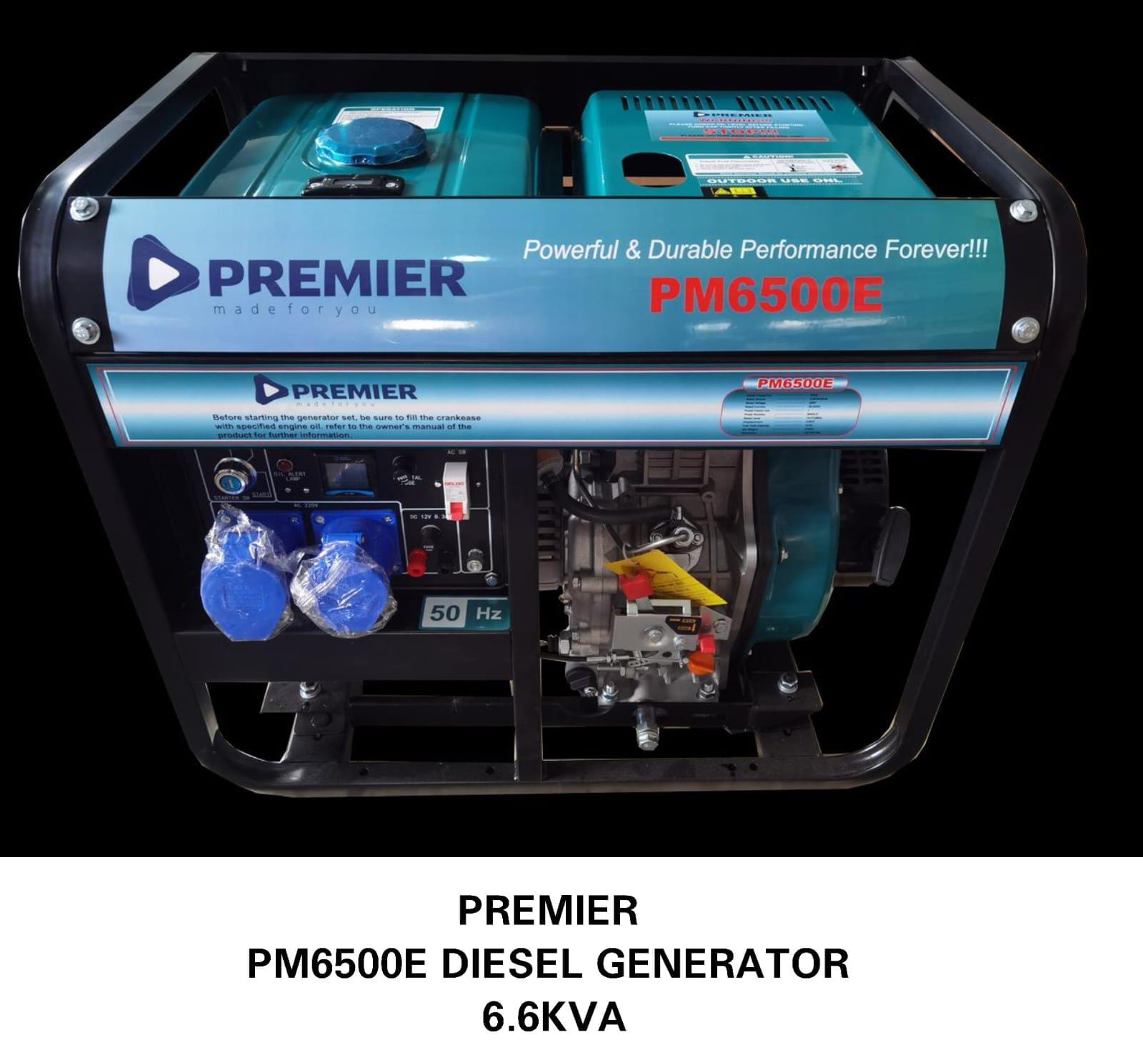 6.6kVA Silent Diesel Generator – Low Noise, Fuel Efficient