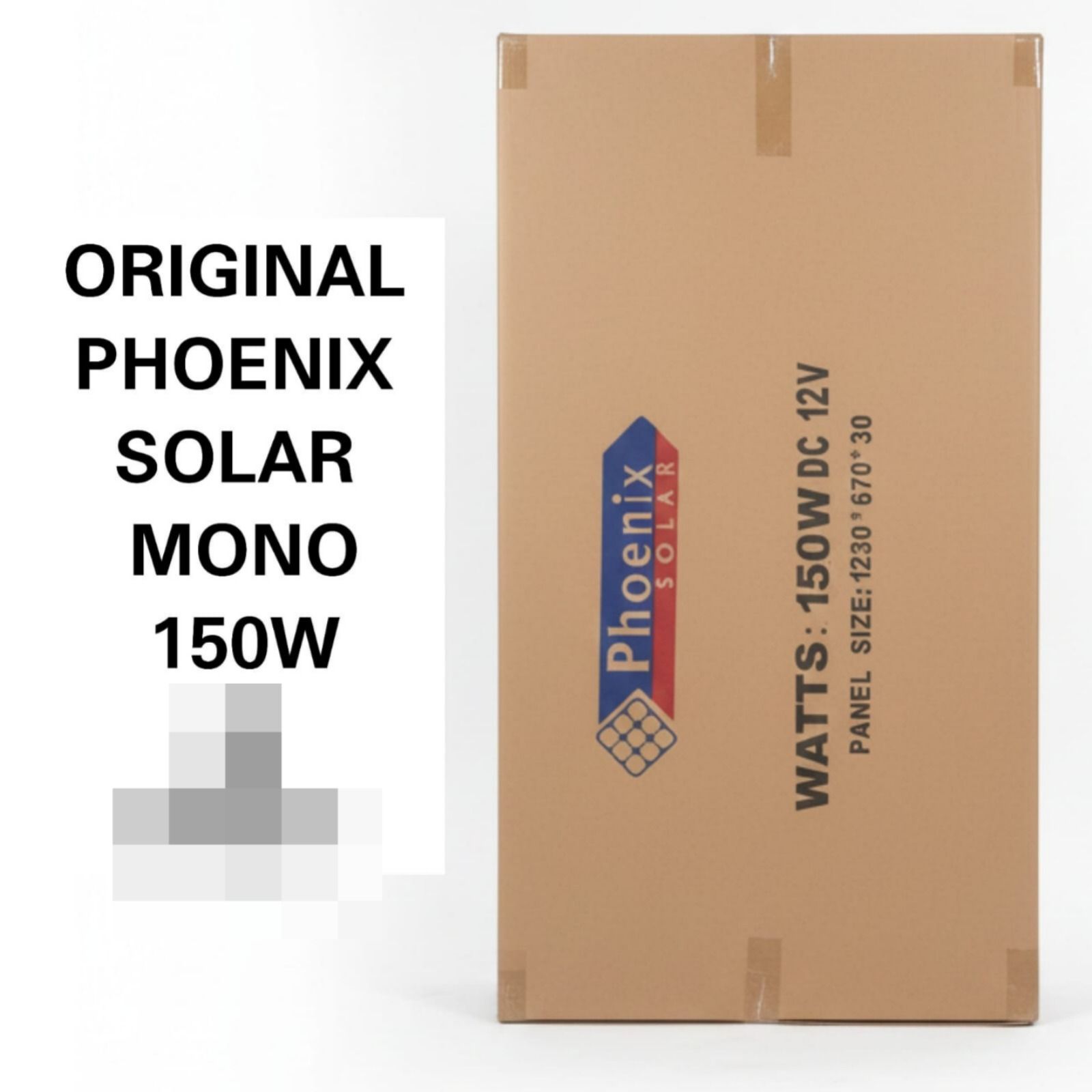 Phoenix 150W Solar Panel – High Efficiency Mono Panel for Home & Small Systems