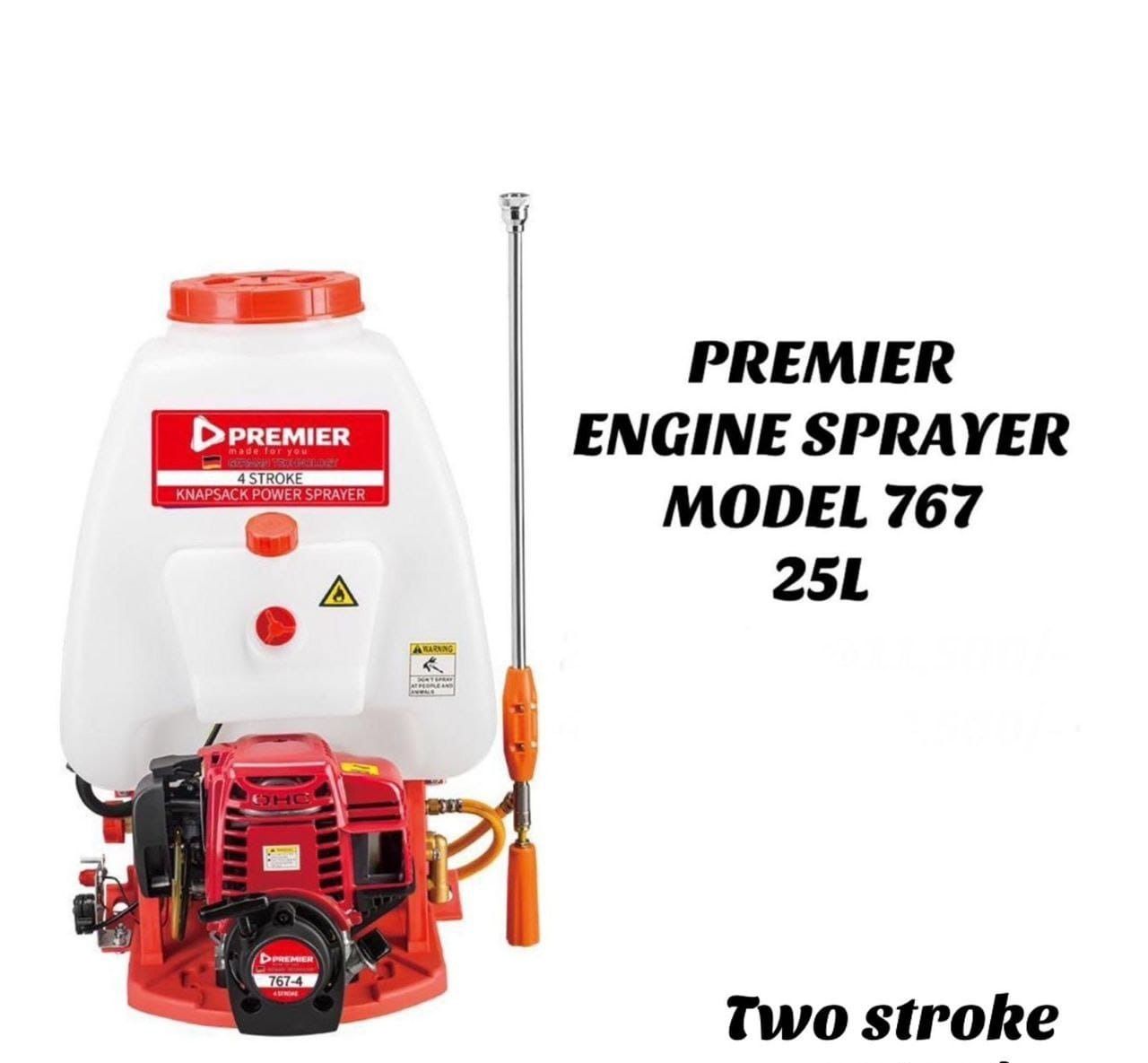 Premier Engine Sprayer 767 – 2-Stroke Powered Knapsack Sprayer for Farming & Pest Control