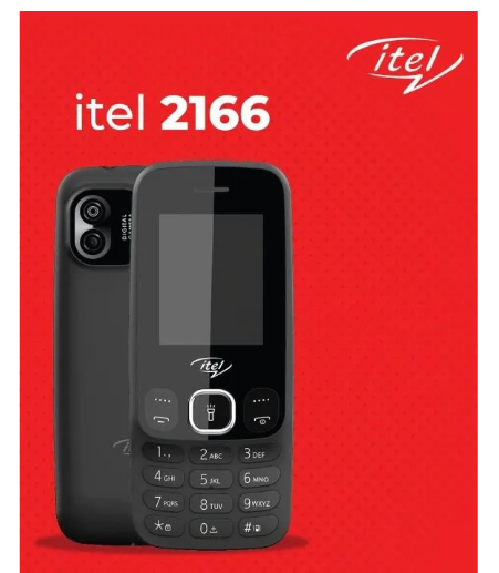 SPECIAL OFFER itel 2166 2.0" Display Dual SIM Feature Phones kabambe Katululu Camera Torch 1000 MAh Battery wireless FM