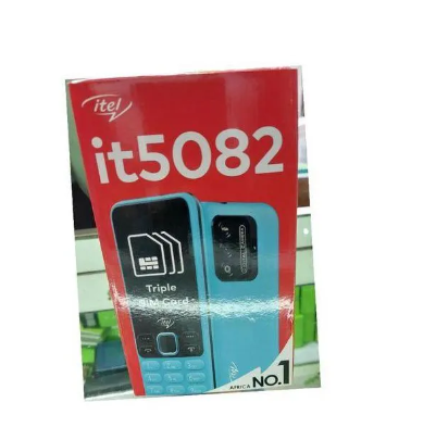 Itel 5082 2.4”Display Tripple SIM Card Feature Phone wireless FM 1200mAh Battery Phones